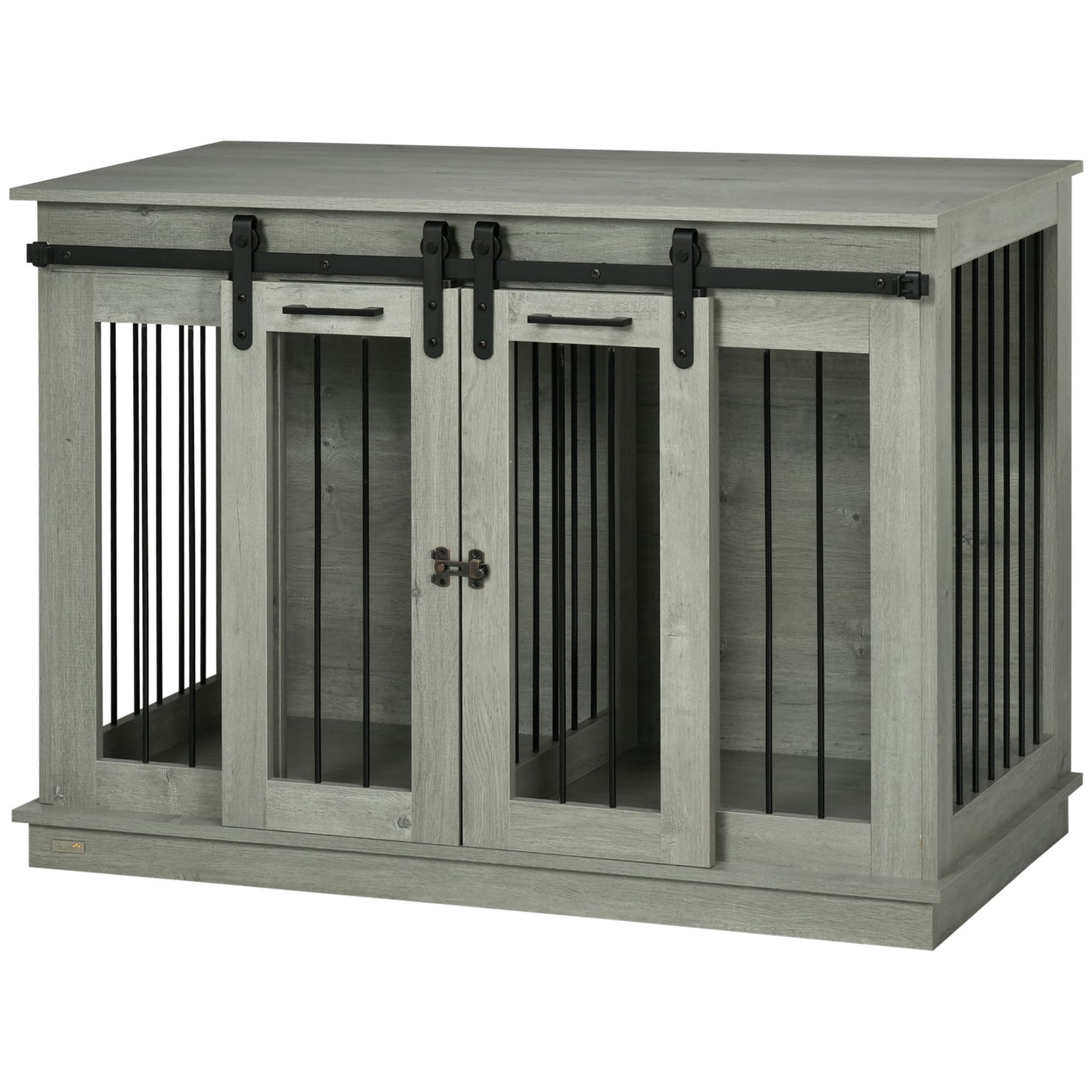 Dog Crate Furniture for Large Dog, Double Dog Cage for Small Dogs W/ Divider