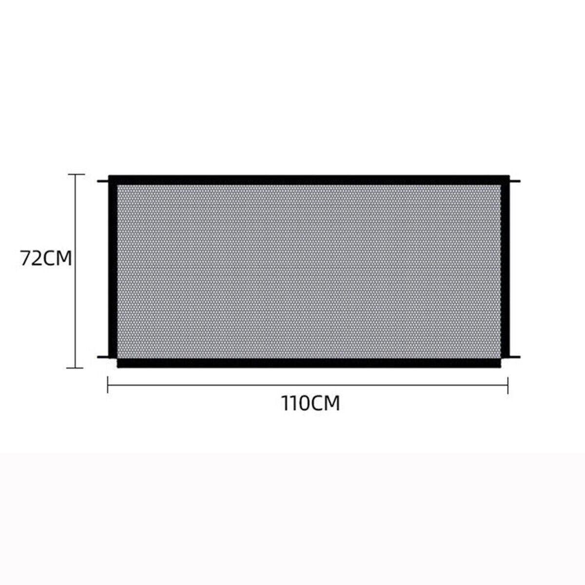 Pet Isolation Mesh No Drilling Safety Fences Net Portable Dog Cat Stair Door