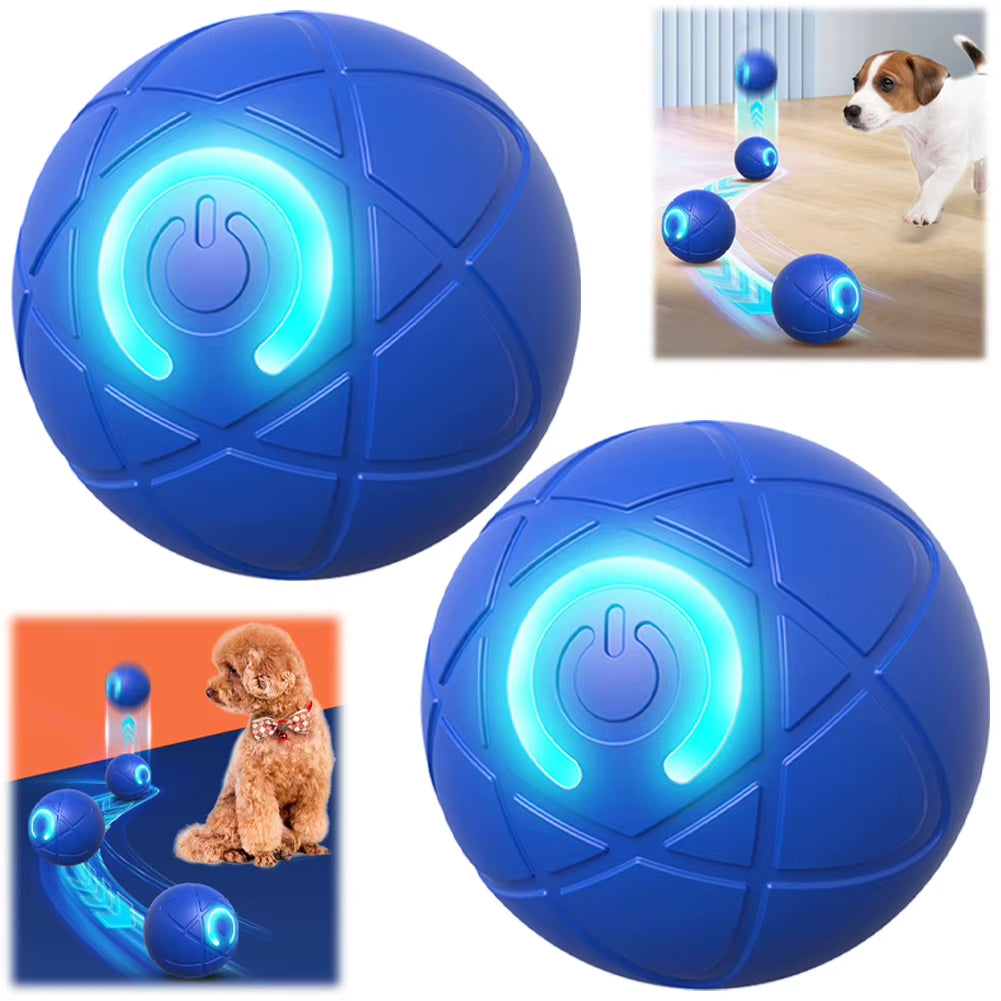 Interactive Rolling Dog Toy Ball