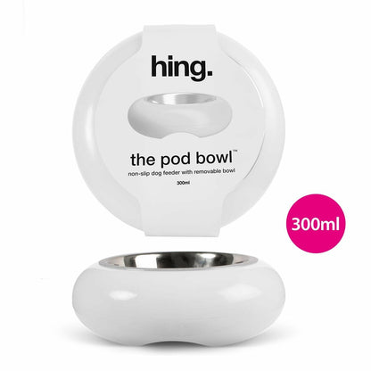 Dog Bowls Non Slip Stainless Steel Plastic Puppy Pet Food Water Feeding Bowl UK