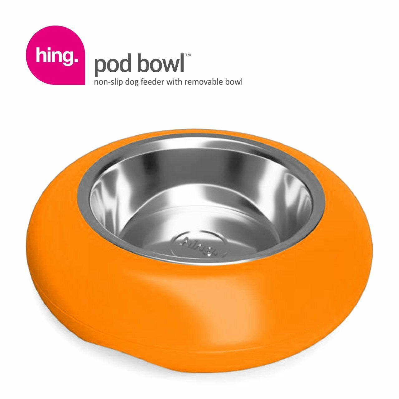 Dog Bowls Non Slip Stainless Steel Plastic Puppy Pet Food Water Feeding Bowl UK