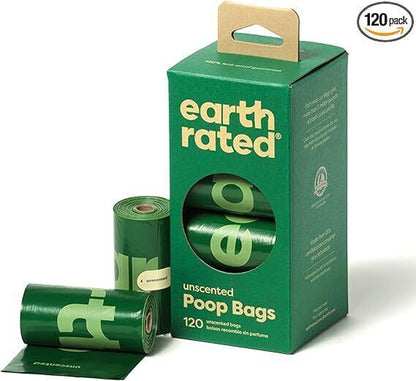 Earth Rated Dog Poo Bags Guaranteed Leak Proof and Extra Thick Waste Bag Refill