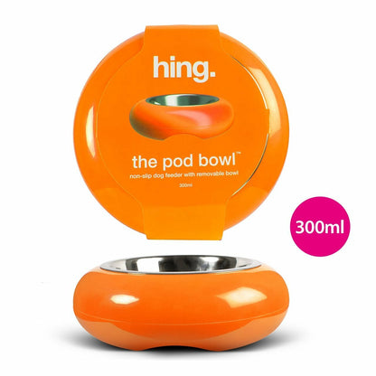 Dog Bowls Non Slip Stainless Steel Plastic Puppy Pet Food Water Feeding Bowl UK